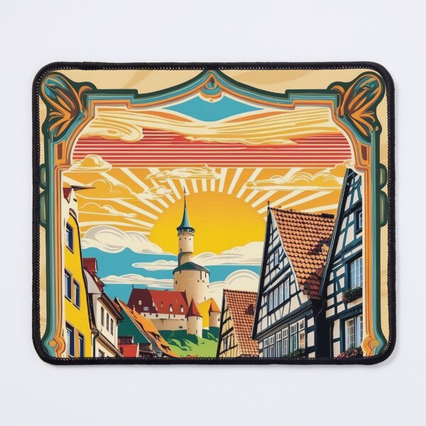Item preview, Bielefeld Germany Vintage Travel Tourism designed and sold by TravelersGems.
