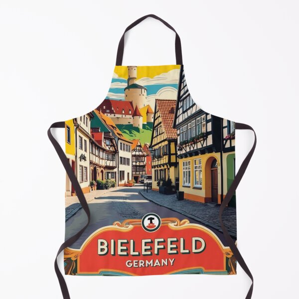 Item preview, Bielefeld Germany Vintage Travel Tourism designed and sold by TravelersGems.