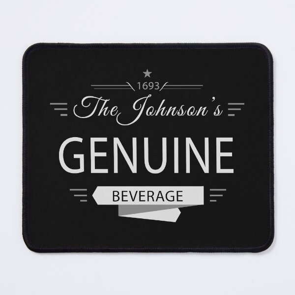 Item preview, The Johnson's Genuine Beverage designed and sold by xkiyal Art.