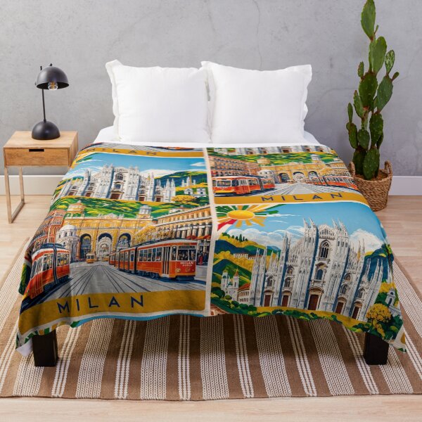 Item preview, Milan Italy Vintage Travel Tourism  designed and sold by TravelersGems.