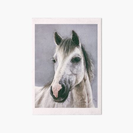 Item preview, Majestic white horse designed and sold by NathBros.