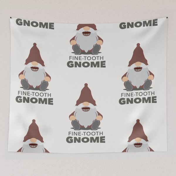 Item preview, Fine-Tooth Gnome Funny Illustration designed and sold by iamKaye.