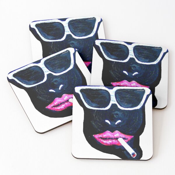 Item preview, EXTREMELY cool 80s vinyl lady designed and sold by ZoffArt-Shop.