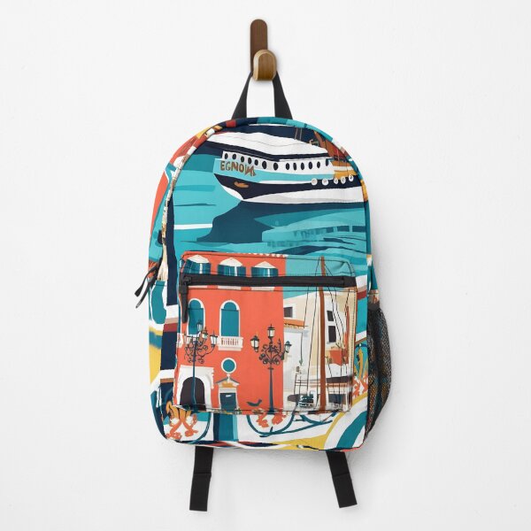 Item preview, Genoa Italy Vintage Travel Tourism designed and sold by TravelersGems.
