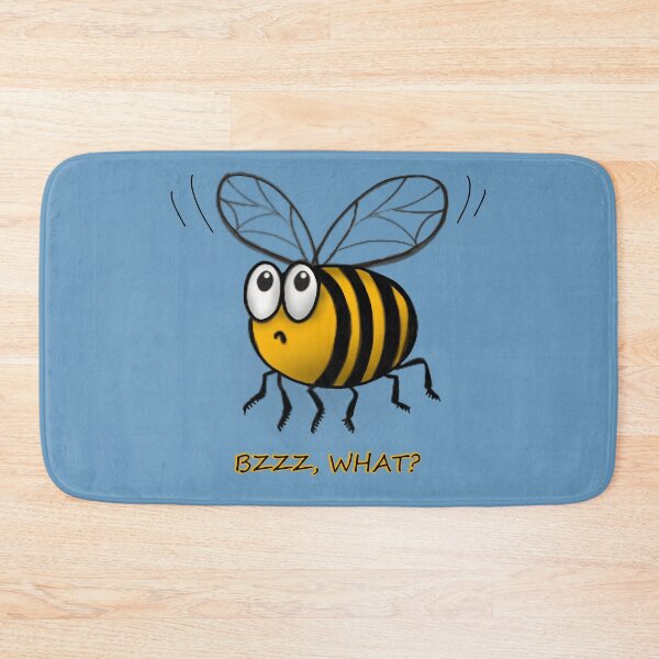 Item preview, Bzz, what? Confused funny bee designed and sold by ZorianArt.