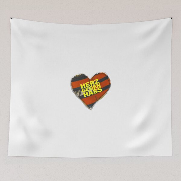 Item preview, A Hand-Sewn Heart Against Hate designed and sold by ZoffArt-Shop.
