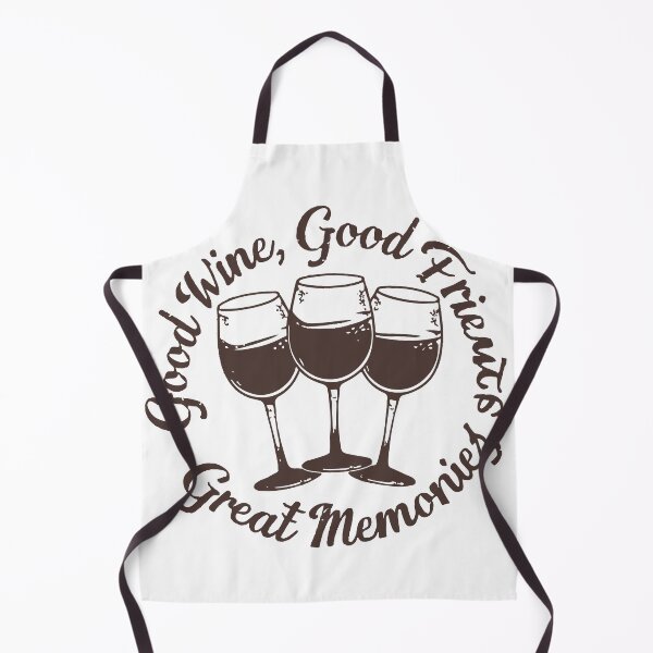 Artikelvorschau, Guter Wein, gute Freunde, tolle Erinnerungen entworfen und verkauft von WineandWear.