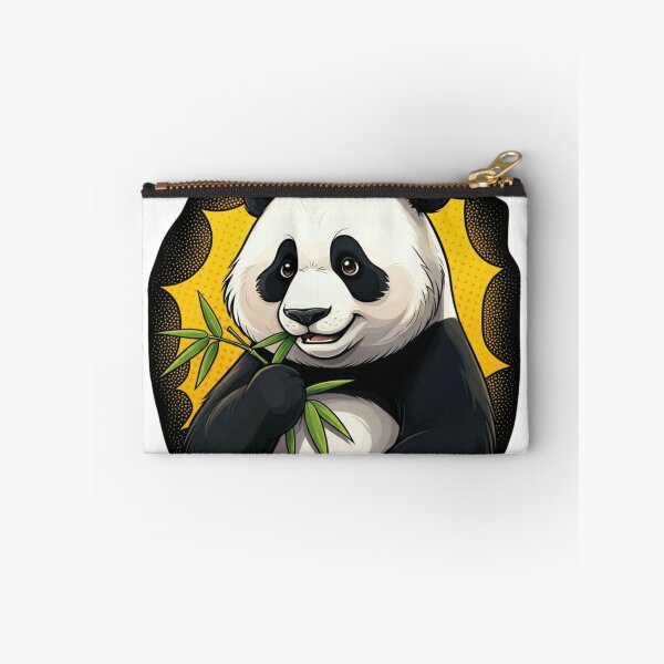 Item preview, A cartoon panda chewing a bamboo leaf with the phrase "Just Bamboo-zling Around". designed and sold by osamawaleed1997.