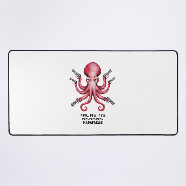 Item preview, Badass Octopus gunslinger, funnyfits70, Humor, Funny designed and sold by FunnyFits70.