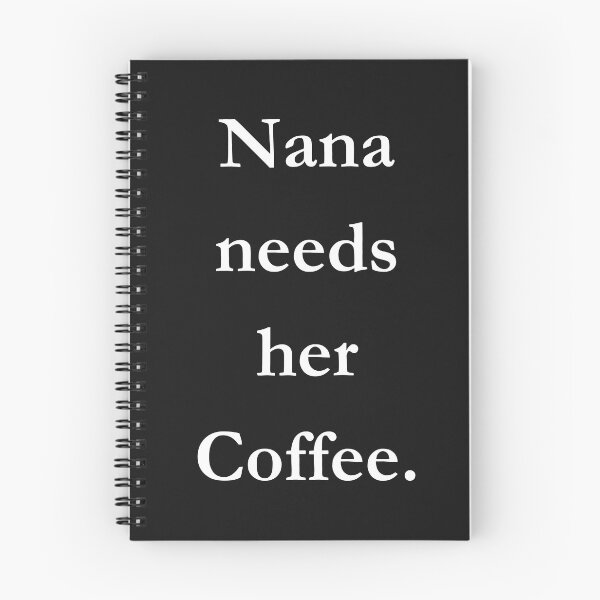 Item preview, Nana Needs Her Coffee Classic Black Tee designed and sold by GeekySexyCool.