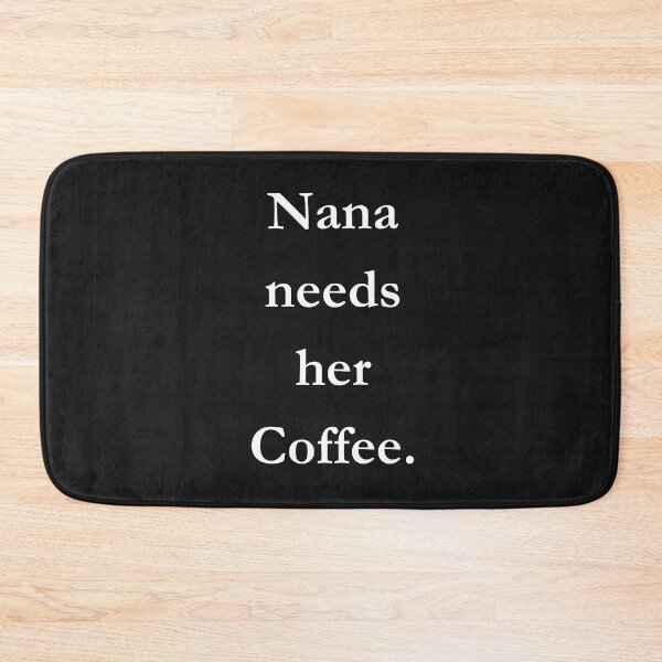 Item preview, Nana Needs Her Coffee Classic Black Tee designed and sold by GeekySexyCool.