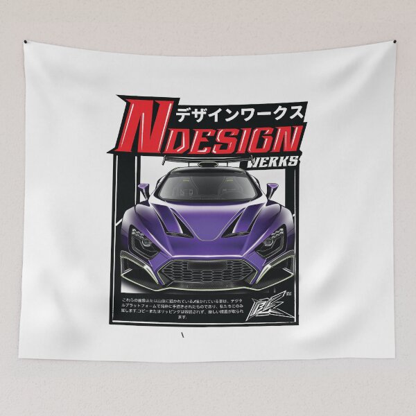 Item preview, zenvo tsr-s deep carbon blue  designed and sold by NaquashM.