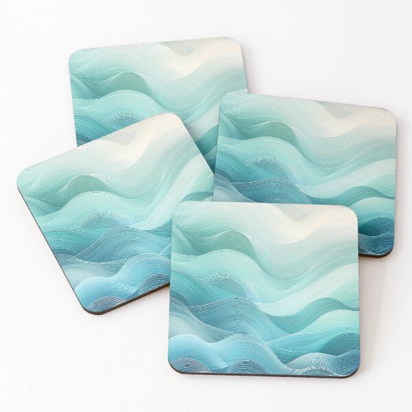 Item preview, Cool waves pattern.  designed and sold by ShazellArt.