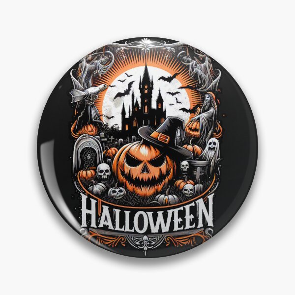 Item preview, Haunted Halloween Night T-Shirt Design designed and sold by HAFIZ-DP.