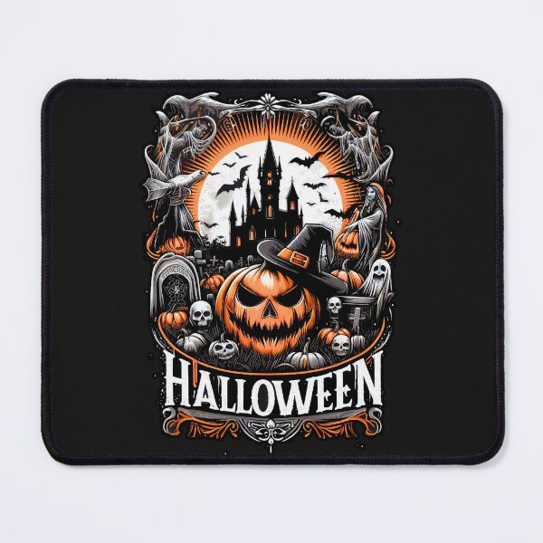 Item preview, Haunted Halloween Night T-Shirt Design designed and sold by HAFIZ-DP.