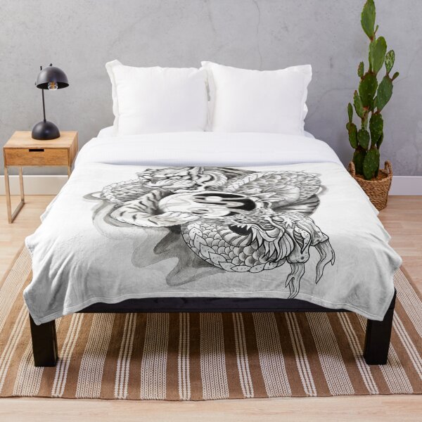 Item preview, Yin Yang Tiger and Dragon designed and sold by Inky Paige.