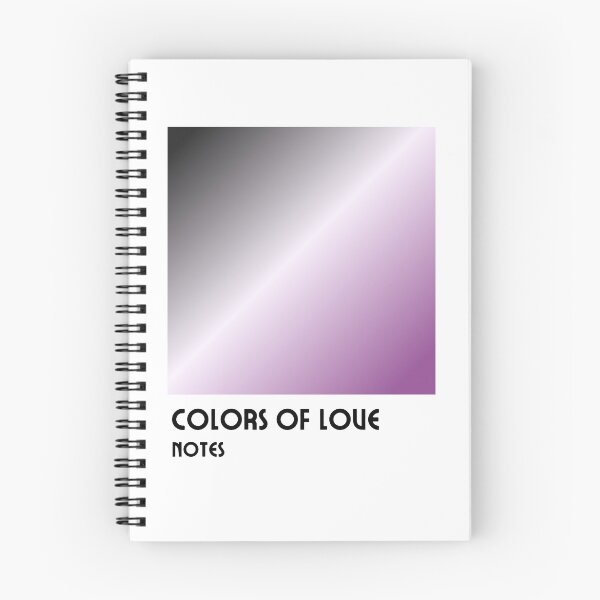 Aperçu de l'œuvre Carnet Ace aux couleurs de l'amour créée et vendue par ArcadiaPatterns.