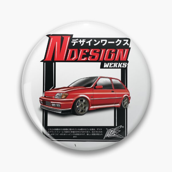 Item preview, ford fiesta mk3 xr2i red  designed and sold by NaquashM.