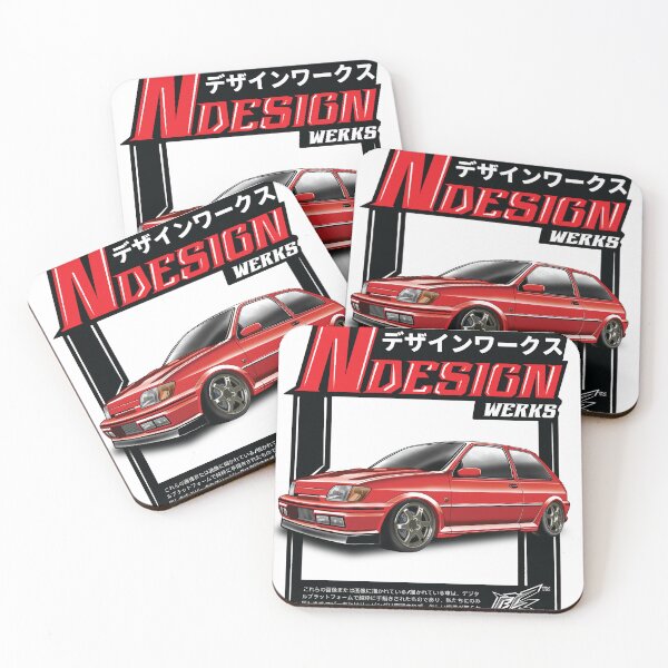 Item preview, ford fiesta mk3 xr2i red  designed and sold by NaquashM.
