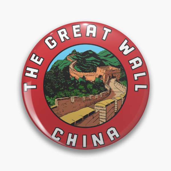 Item preview, The Great Wall of China Vintage Style Decal designed and sold by Decal Mania.