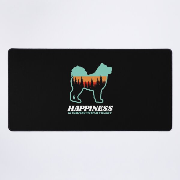 Item preview, Happiness Is Camping With My Husky Gift designed and sold by Guarddogdrive.
