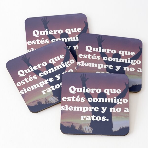 Item preview, I want you to be with me all the time, not just moments. Quiero que estés conmigo todo el tiempo, no sólo momentos. designed and sold by PrintYourStyle.