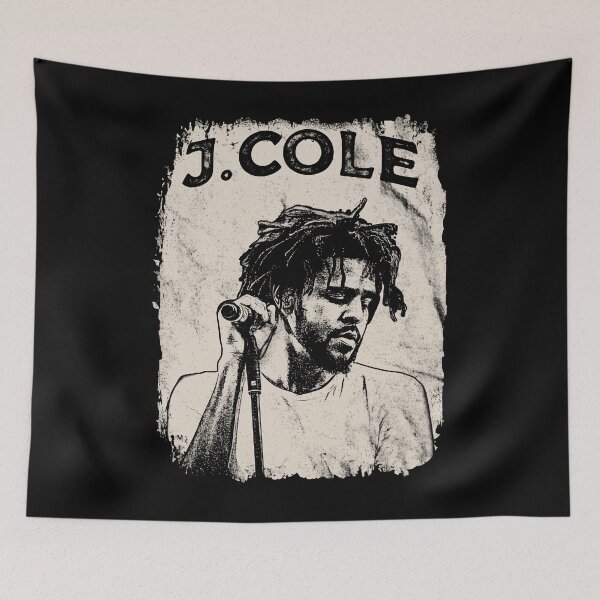 Item preview, Vintage Distressed J. Cole T-Shirt designed and sold by SkyFusion5.