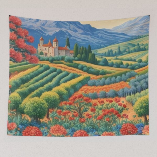 Item preview, Provencal landscape designed and sold by GasconyPassion.