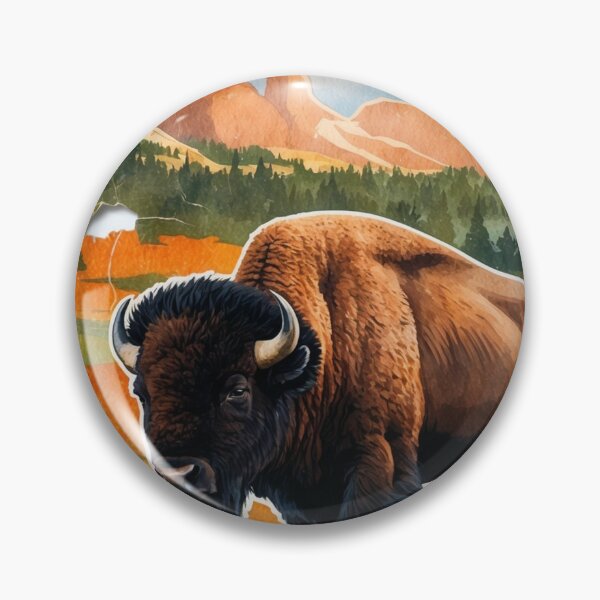 Item preview, Theodore Roosevelt National Park Postcard Vintage Retro Travel designed and sold by TravelPostcardGems.