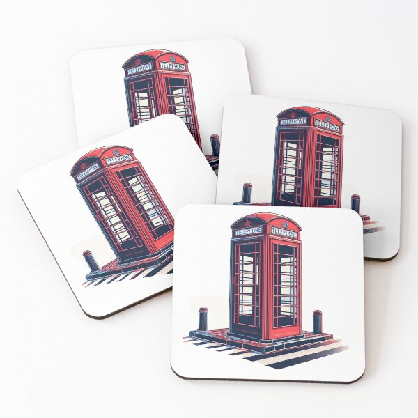 Item preview, Retro London phone box designed and sold by Silbays.