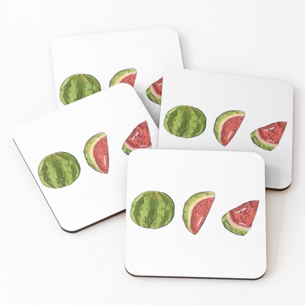Item preview, Watercolor watermelon designed and sold by loulou-artifex.