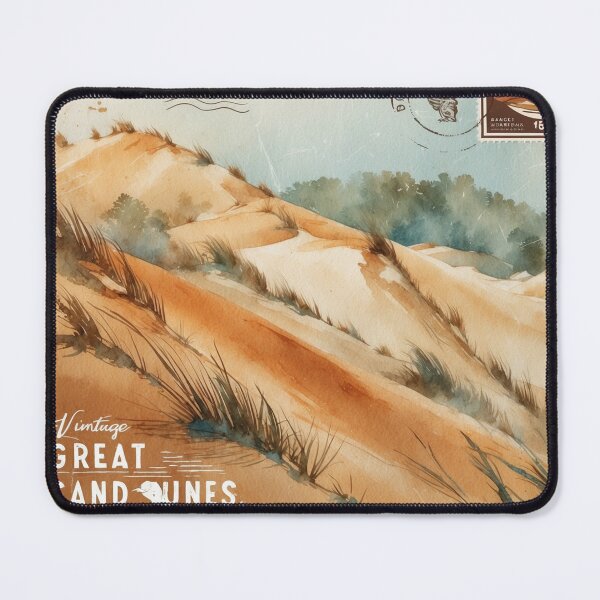 Item preview, Great Sand Dunes National Park Postcard Vintage Retro Travel designed and sold by TravelPostcardGems.