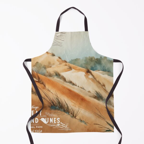 Item preview, Great Sand Dunes National Park Postcard Vintage Retro Travel designed and sold by TravelPostcardGems.