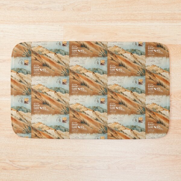 Item preview, Great Sand Dunes National Park Postcard Vintage Retro Travel designed and sold by TravelPostcardGems.