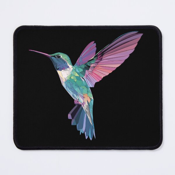 Item preview, A lively vector illustration of an elegant hummingbird in flight designed and sold by Windy-market.