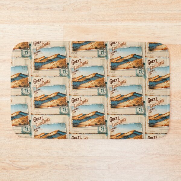 Item preview, Great Sand Dunes National Park Postcard Vintage Retro Travel designed and sold by TravelPostcardGems.
