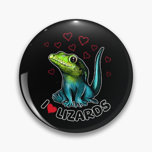 Item preview, I love lizards Cute Yellow-Headed Day Design designed and sold by BeataY6Art.