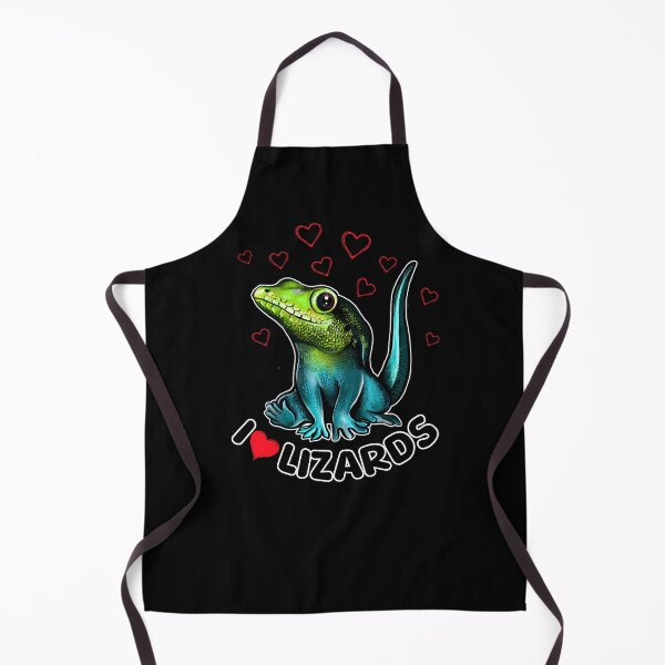 Item preview, I love lizards Cute Yellow-Headed Day Design designed and sold by BeataY6Art.