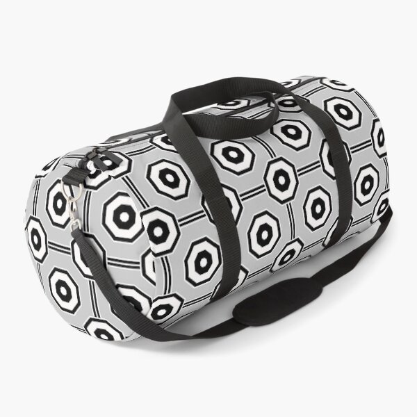 Item preview, Ash Grey Geometric Octagon Pattern Design designed and sold by PatternTitan.