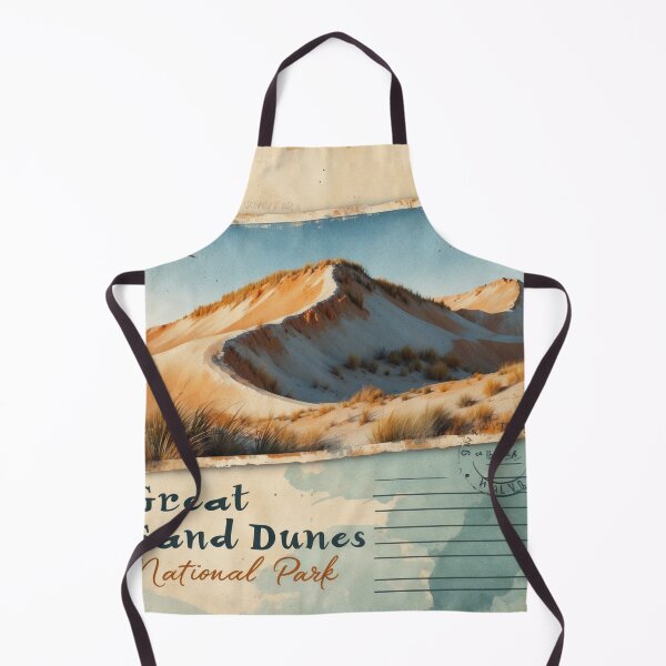 Item preview, Great Sand Dunes National Park Postcard Vintage Retro Travel designed and sold by TravelPostcardGems.