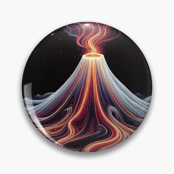 Item preview, Erupting Volcano designed and sold by Wanderdreaming.