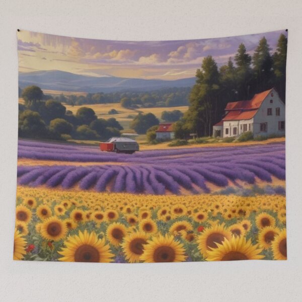 Item preview, Provencal landscape designed and sold by GasconyPassion.