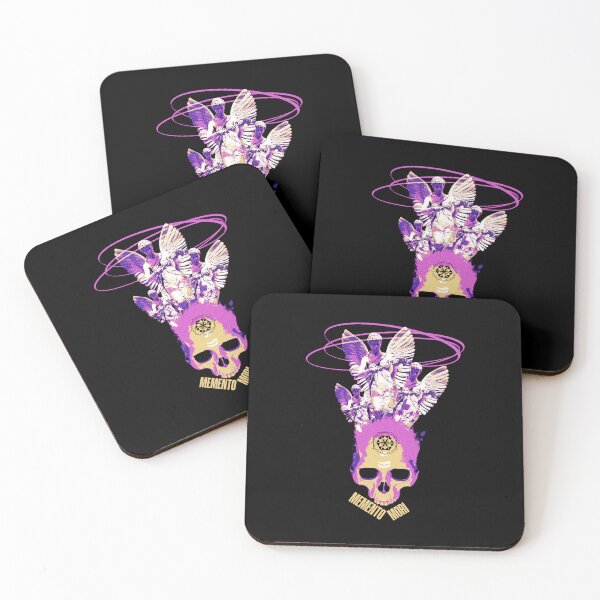 Item preview, Brutalist Y2K 80s  Aesthetics Memento Mori Skull designed and sold by PVSKI.