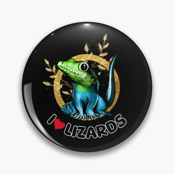 Item preview, I love lizards Cute Yellow Headed Day Design designed and sold by BeataY6Art.