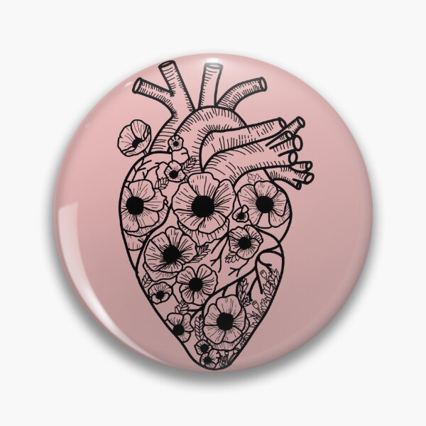 Item preview, Poppy Heart designed and sold by booksinthelab.