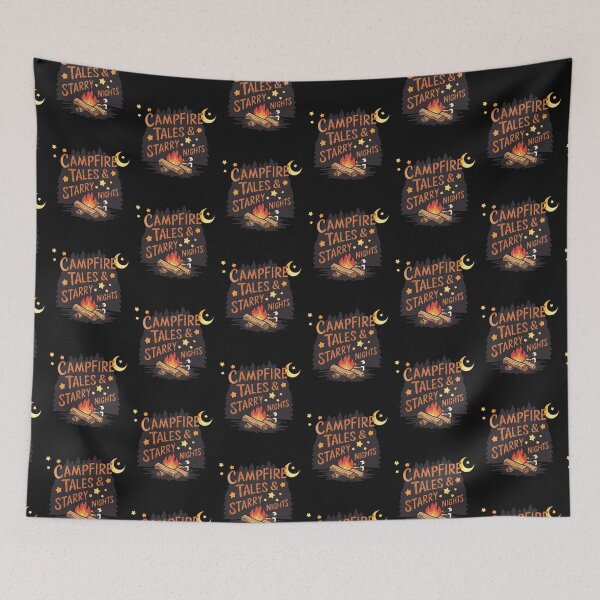 Item preview, Camping Camfire Tales & Starry Nights Camp designed and sold by tamdevo1.