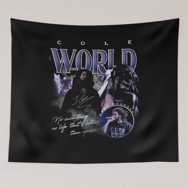 Item preview, J Cole World Quote T-Shirt designed and sold by SkyFusion5.