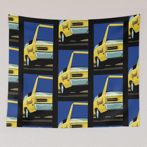 Item preview, Roadrunner Superbird in lemon twist yellow designed and sold by candc-retro.
