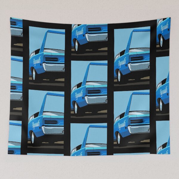 Item preview, Roadrunner Superbird in petty blue designed and sold by candc-retro.