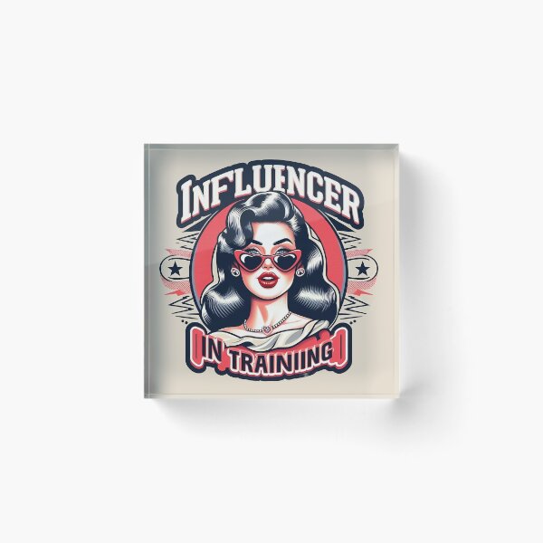 Item preview, Aspiring Content Creator Design: Rock the 'Influencer in Training' Look designed and sold by 7Four1.